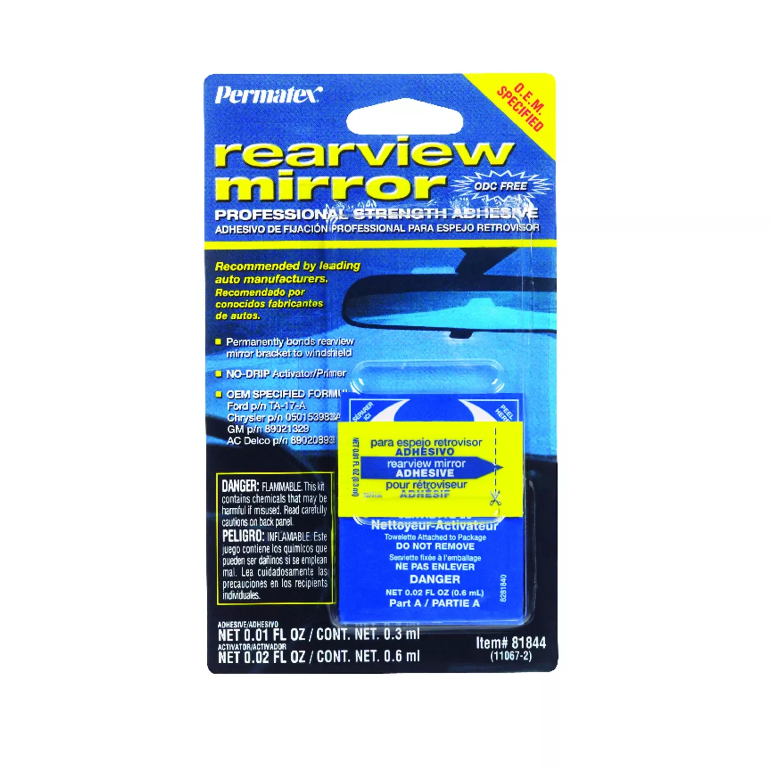0.3-mL Rear-View Mirror Adhesive