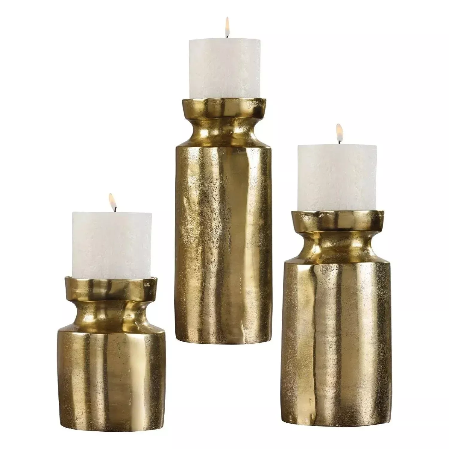 Amina Candleholders, Set/3