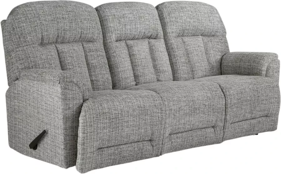 Best Home Furnishings Customizable Suitably Leather Manual Reclining Sofa