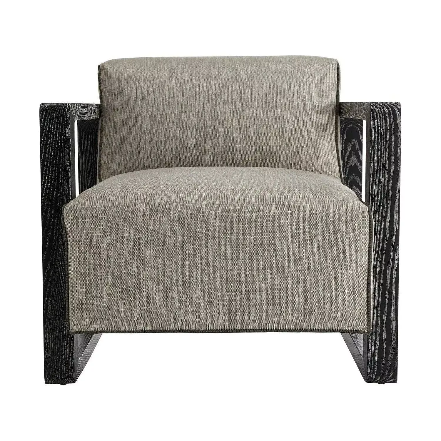 Duran Chair Fossil Tweed Black Cerused