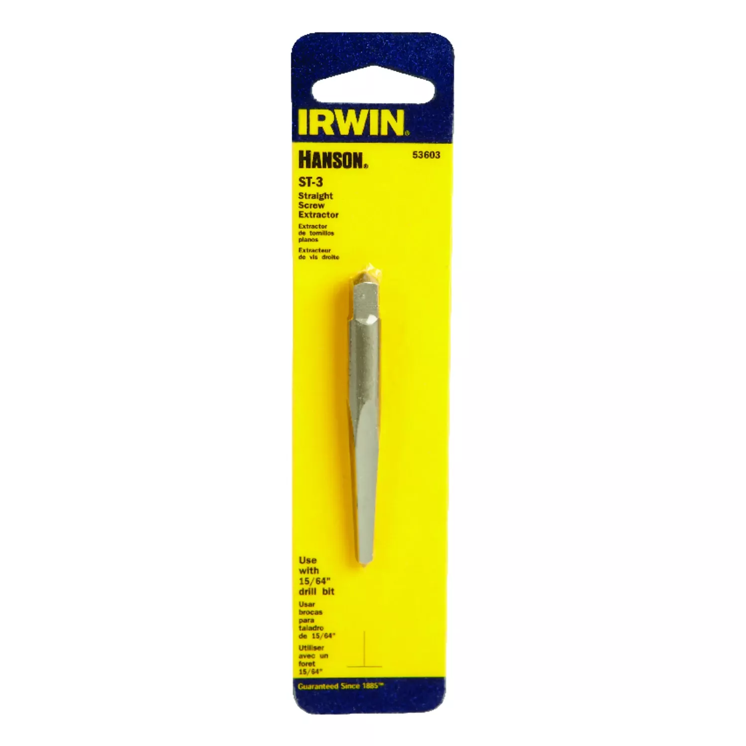 Hanson #3 Straight Flute Screw Extractor
