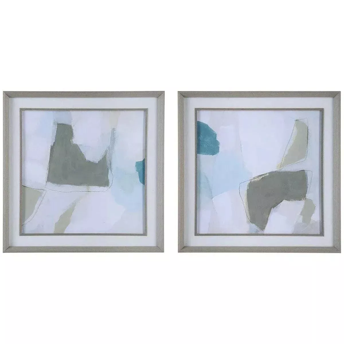 Mist Shapes Wall Art