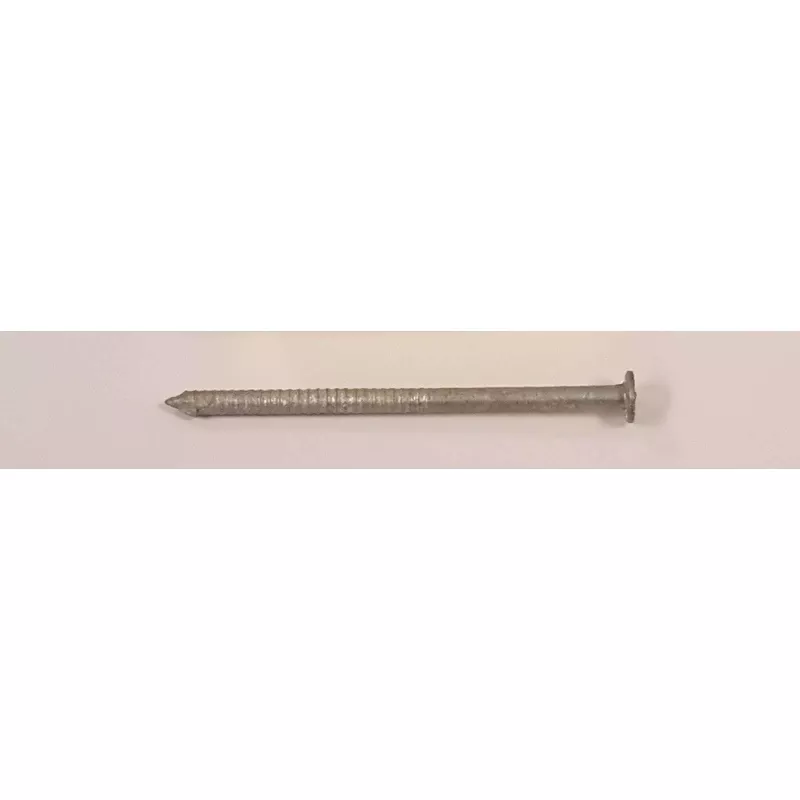 Pressure Treated Lumber Nails, Ring-Shank, 8D, 2-1/2 In., 1 Lb.