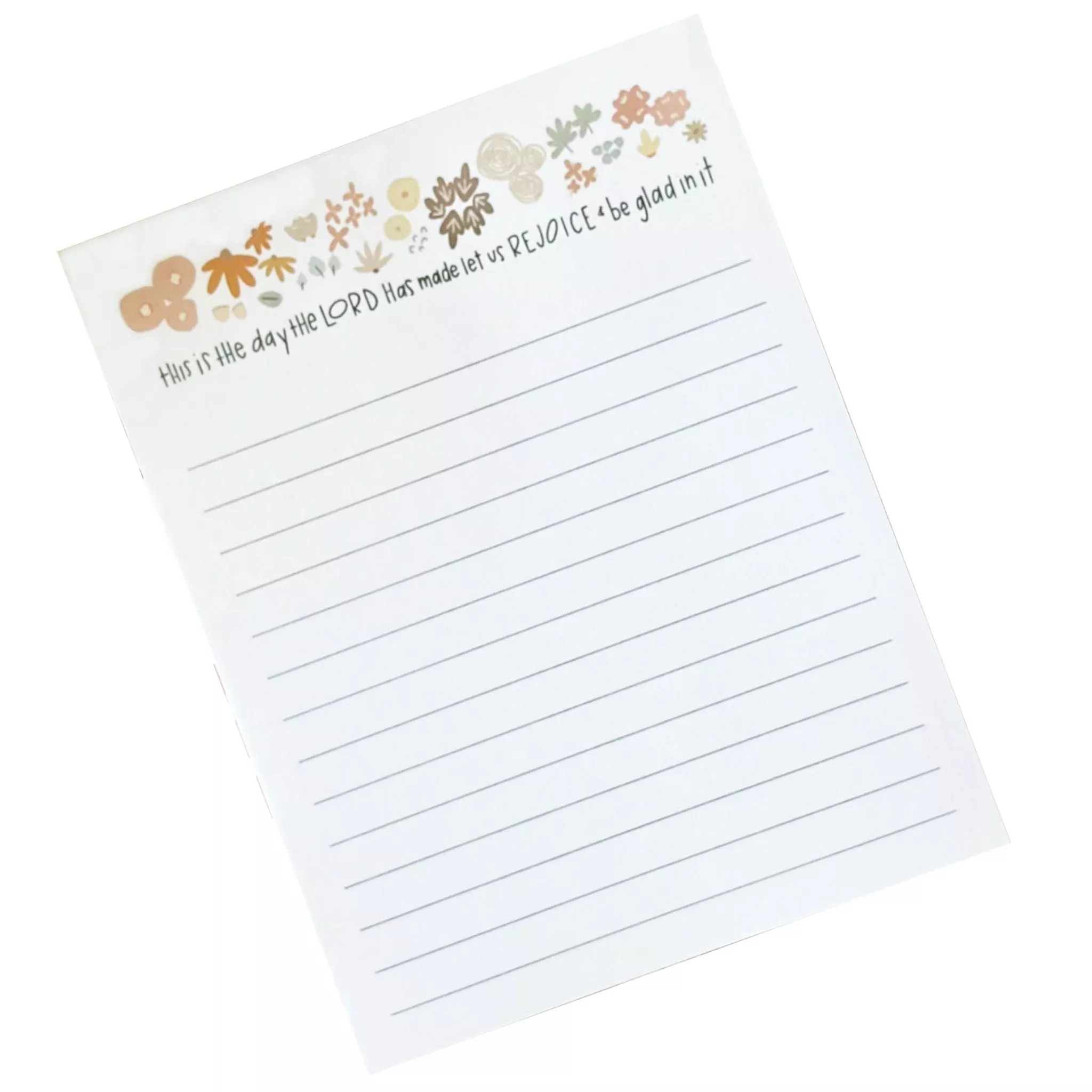 Rejoice & Be Glad In It Notepad