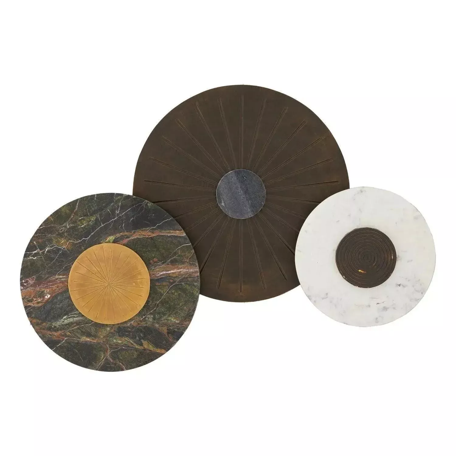 Rhodes Wall Plaques, Set of 3