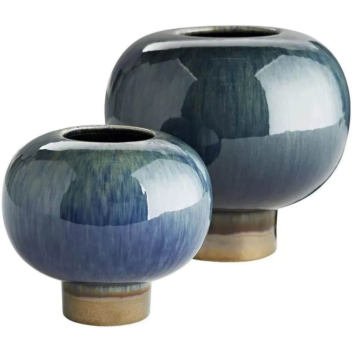 Tuttle Vases Set of 2